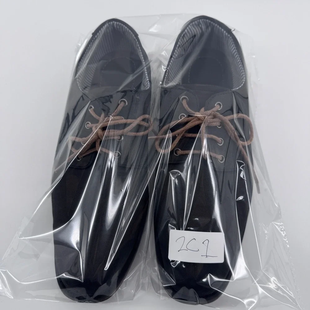 Winston Mens Black Lace Up‎ Derby Shoes PEJSN200433-2 Size 8